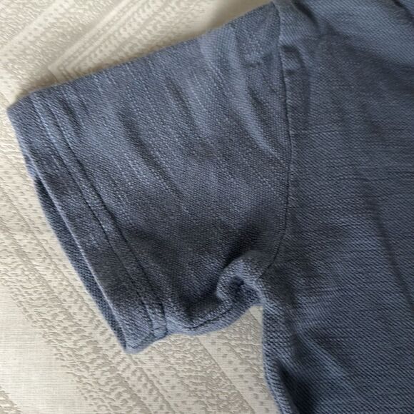 Appaman Boys Light Blue Five Button Short-sleeve Top - Size 6 - Picture 3 of 7